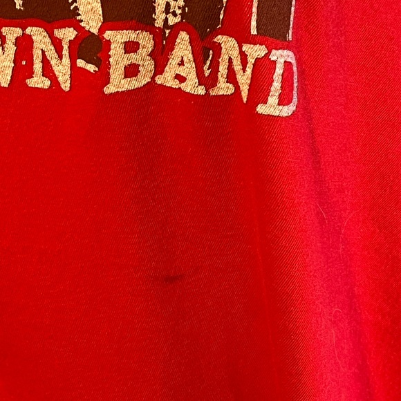 LUCY JUSTICE GOODS Zac Brown Band T-Shirt Red-Large - Picture 4 of 4